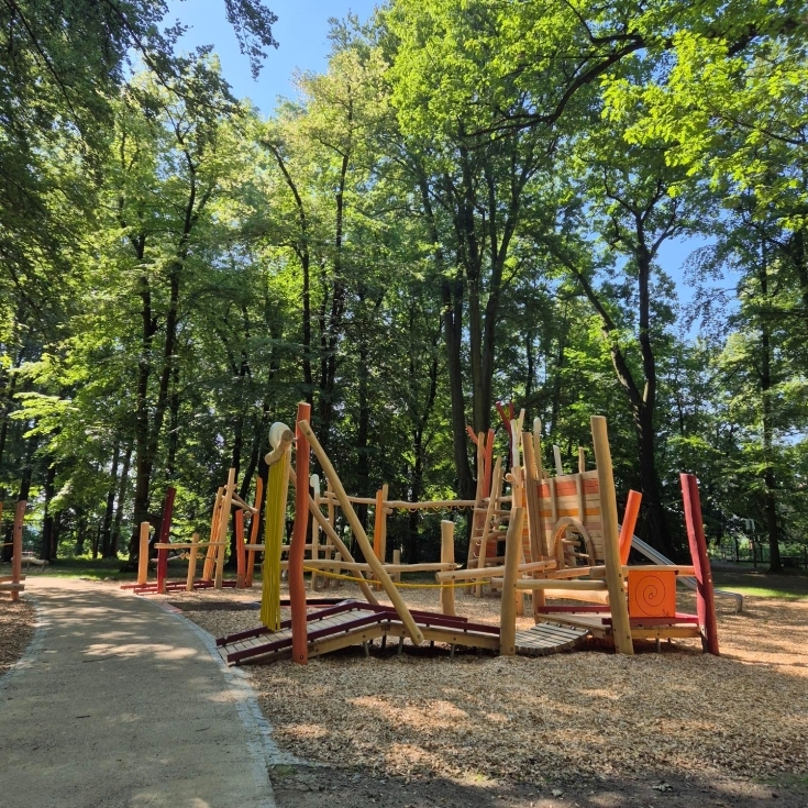 Foto vom Spielplatz An der Parkeisenbahn