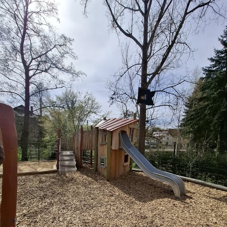 Bild 4: An der Burg Gnandstein 