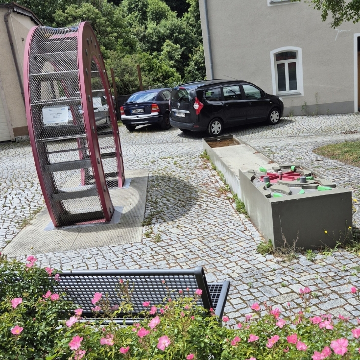 Bild 2: Wasserspiel Holbeinstraße 