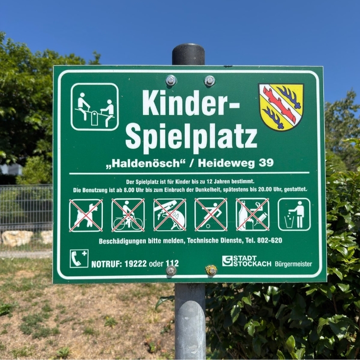 Foto vom Spielplatz Haldenösch