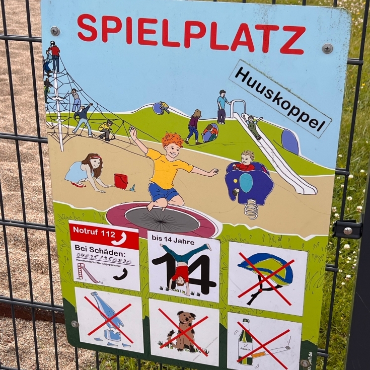 Foto vom Spielplatz Huuskoppel