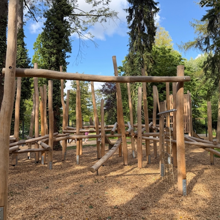 Bild 2: Waldspielplatz