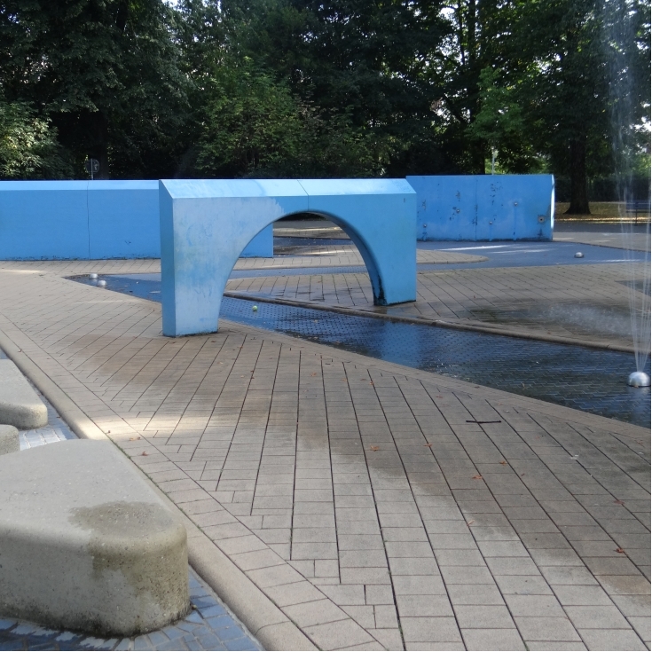 Bild 6: Sternwartpark Wasserspielplatz