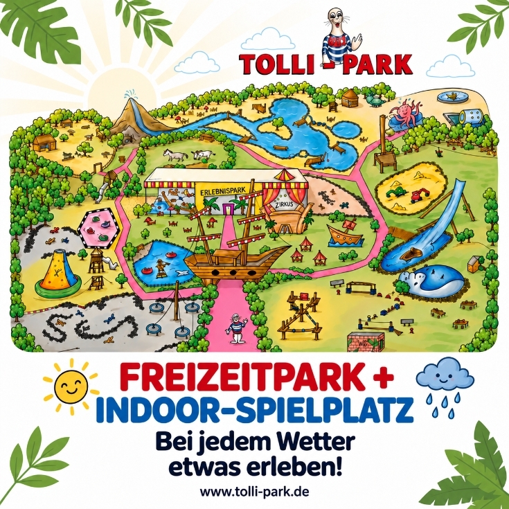 Bild zum Spielplatz Tolli-Park Freizeitpark mit Indoor-Spielplatz