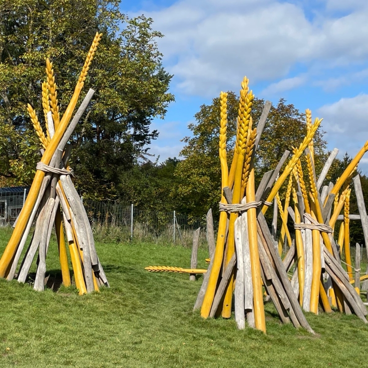 Bild zum Spielplatz „Dorfspielplatz“ im Freilichtmuseum 