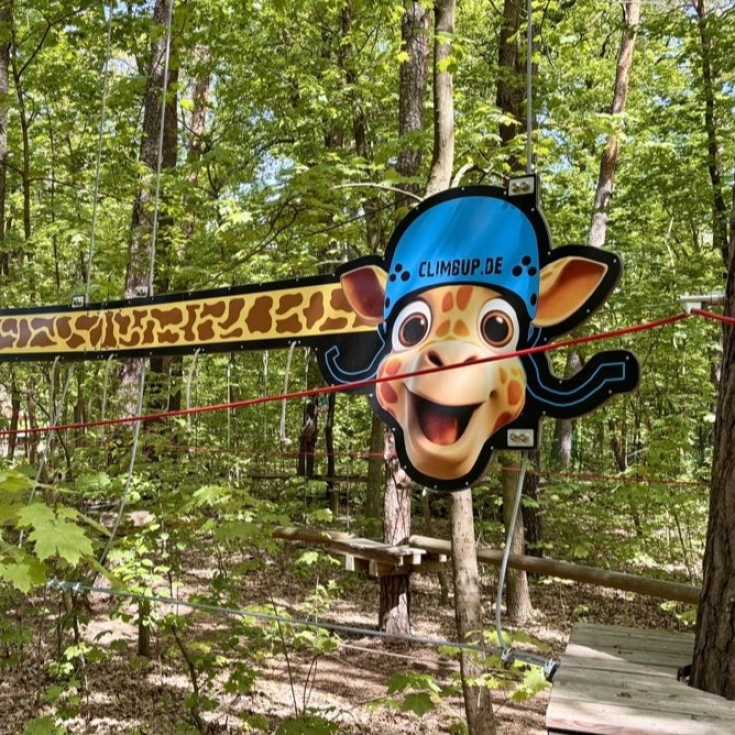 Bild zum Spielplatz CLIMB UP - Kletterwald Hennigsdorf