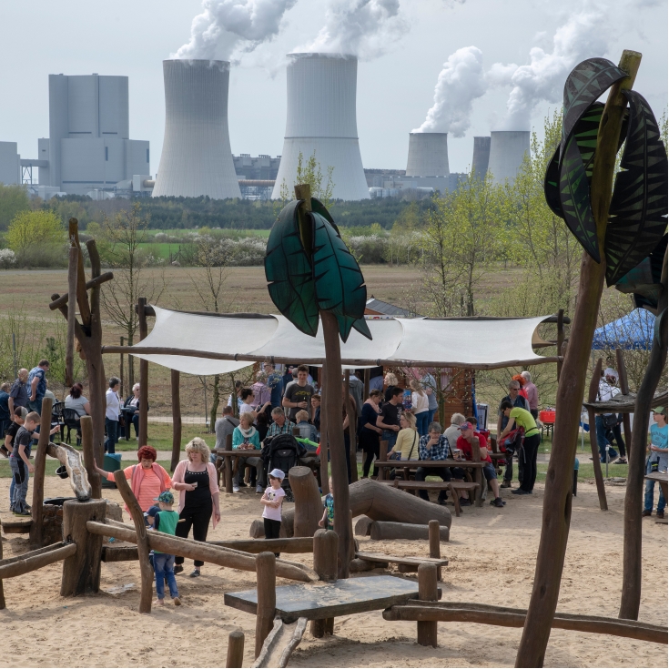Bild zum Spielplatz Findlingspark Nochten