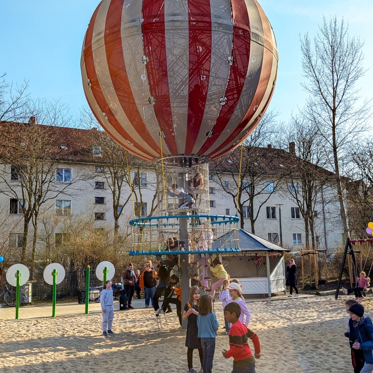 Bild zum Spielplatz Heißluftballon-Spielplatz in Adlershof