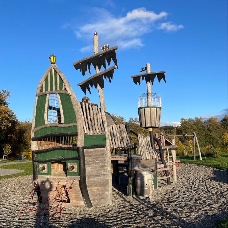 Bild zum Spielplatz Mehrgenerationen Spielplatz am Badesee