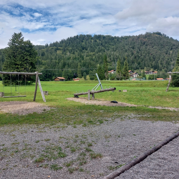 Bild zum Spielplatz Naturspielplatz Wallgau