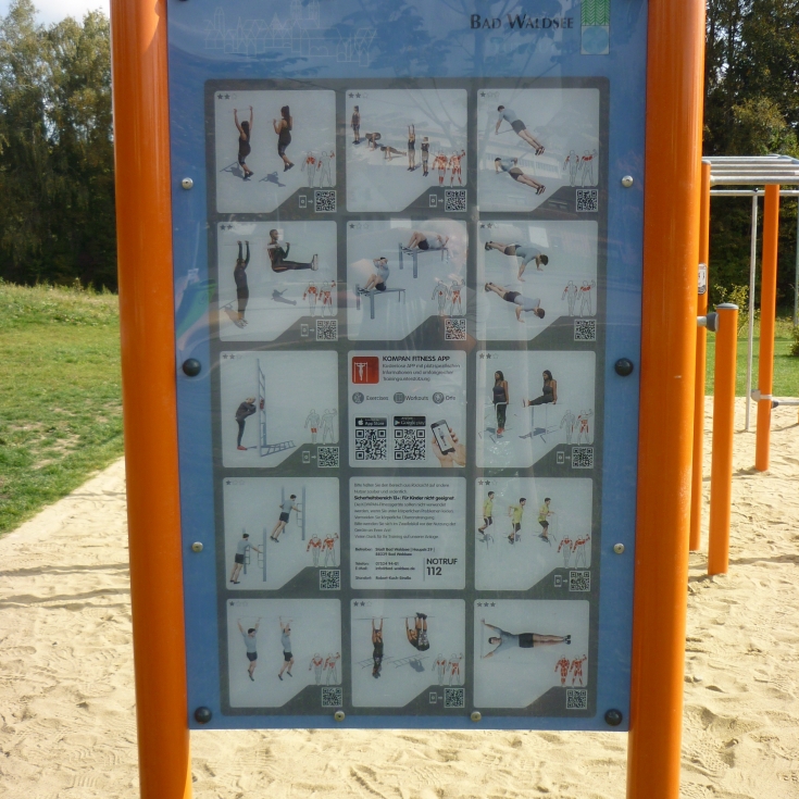 Bild 5: Outdoor-Fitnessanlage am Waldsee
