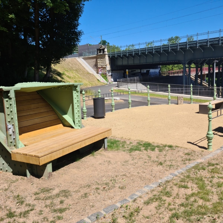 Bild 11: Spielplatz am Chemnitzer Viadukt