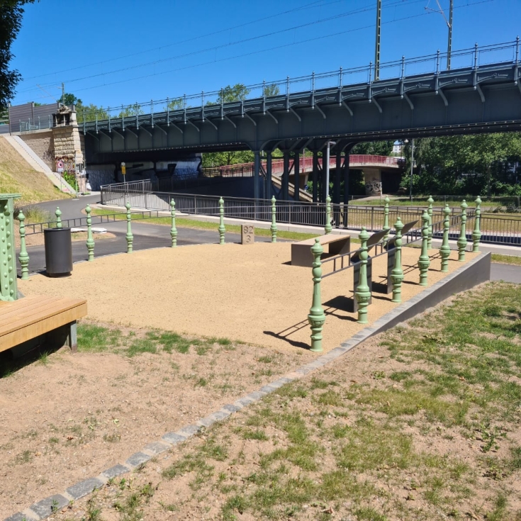 Bild 12: Spielplatz am Chemnitzer Viadukt