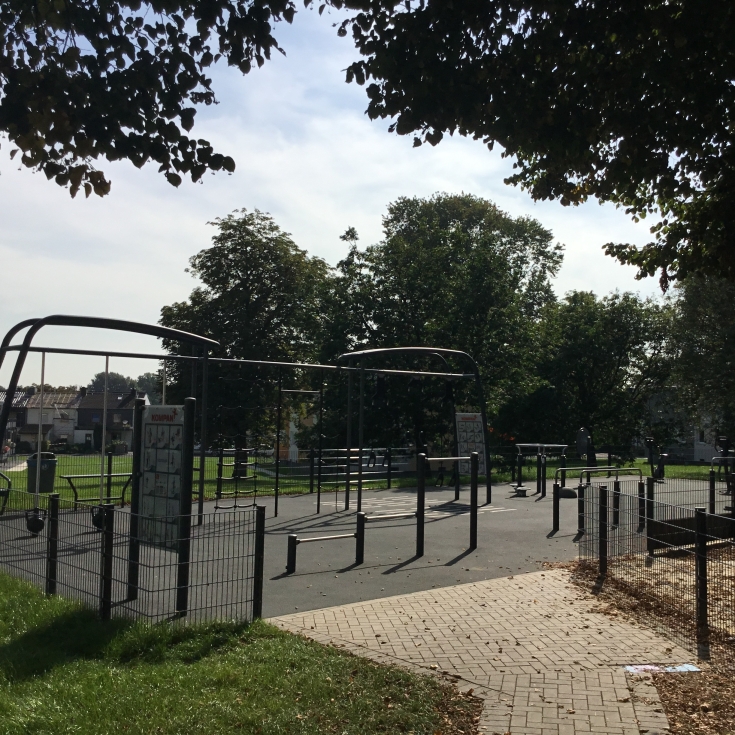 Bild 3: Spielplatz und Fintessplatz an der Erdmannstraße