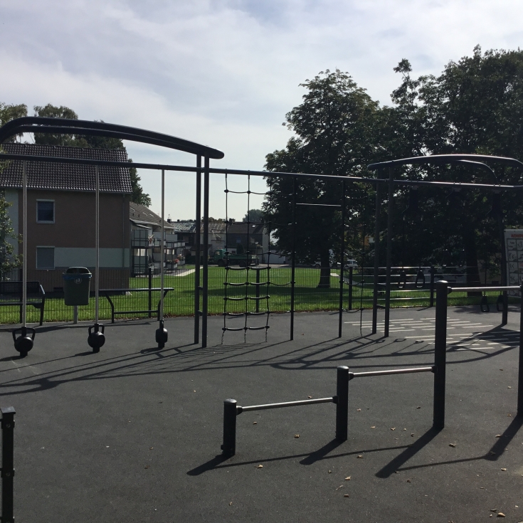 Bild 4: Spielplatz und Fintessplatz an der Erdmannstraße