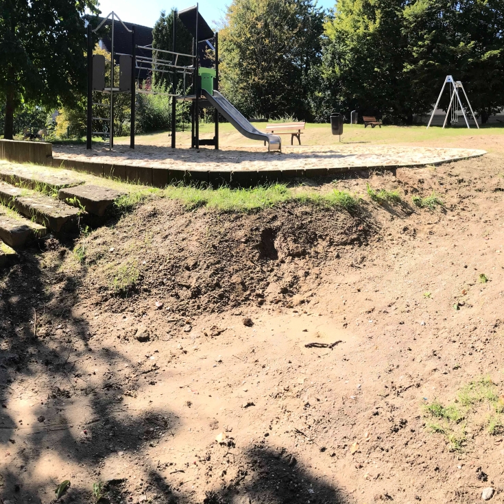 Bild zum Spielplatz Spielplatz Oberheydener Straße