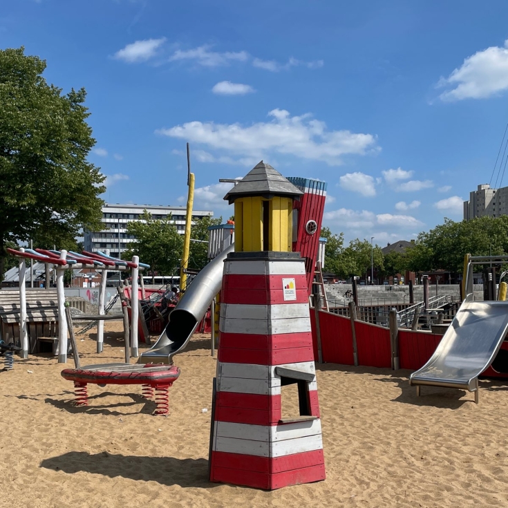 Bild zum Spielplatz Vegesacker Krabbe