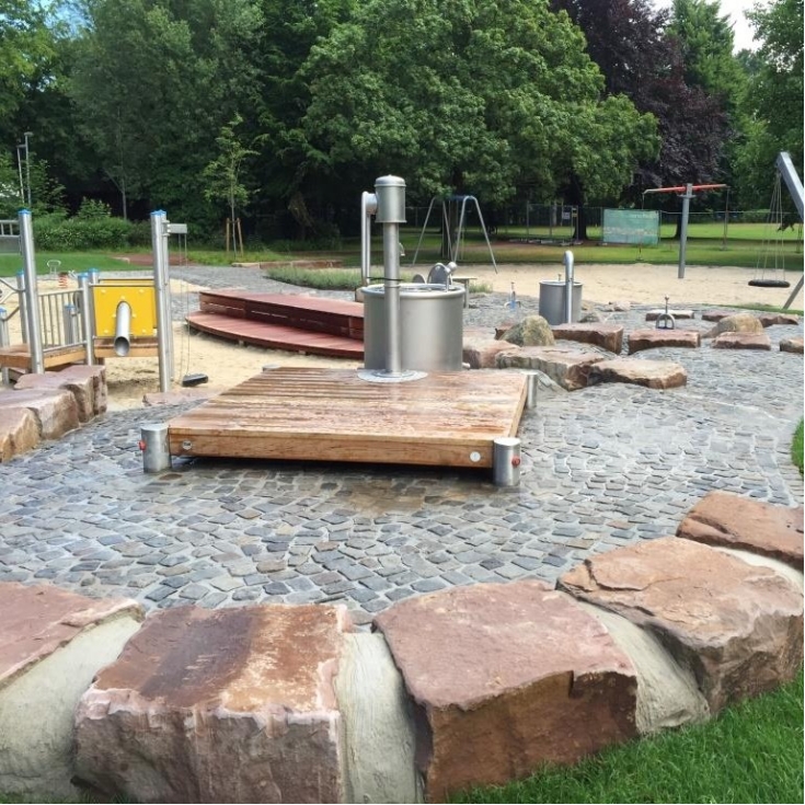 Bild zum Spielplatz Wasserspielplatz im Müntepark