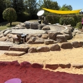 Bild vom Spielplatz anzeigen.