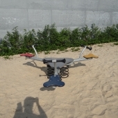Bild vom Spielplatz anzeigen.