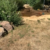 Bild vom Spielplatz anzeigen.