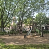 Bild vom Spielplatz anzeigen.