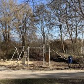 Bild vom Spielplatz anzeigen.