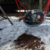 Bild vom Spielplatz anzeigen.