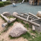 Bild vom Spielplatz anzeigen.