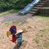 Bild vom Spielplatz anzeigen.
