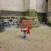 Bild vom Spielplatz anzeigen.