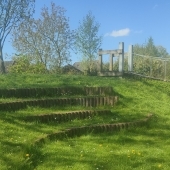 Bild vom Spielplatz anzeigen.