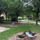 Bild vom Spielplatz anzeigen.