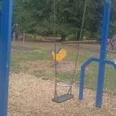 Bild vom Spielplatz anzeigen.