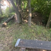 Bild vom Spielplatz anzeigen.