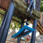 Bild vom Spielplatz anzeigen.