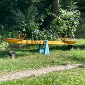 Bild vom Spielplatz anzeigen.