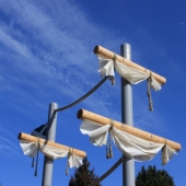Bild vom Spielplatz anzeigen.