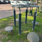 Bild vom Spielplatz anzeigen.