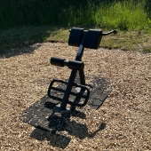 Bild vom Spielplatz anzeigen.