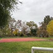 Bild vom Spielplatz anzeigen.