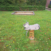 Bild vom Spielplatz anzeigen.