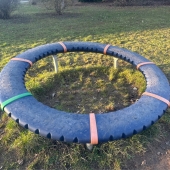 Bild vom Spielplatz anzeigen.