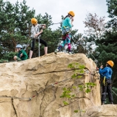Bild vom Spielplatz anzeigen.