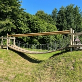 Bild vom Spielplatz anzeigen.