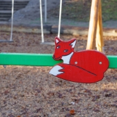 Bild vom Spielplatz anzeigen.