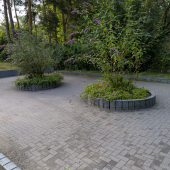 Bild vom Spielplatz anzeigen.