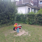 Bild vom Spielplatz anzeigen.