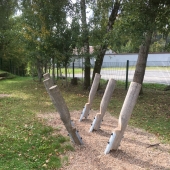 Bild vom Spielplatz anzeigen.