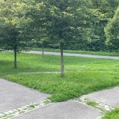 Bild vom Spielplatz anzeigen.
